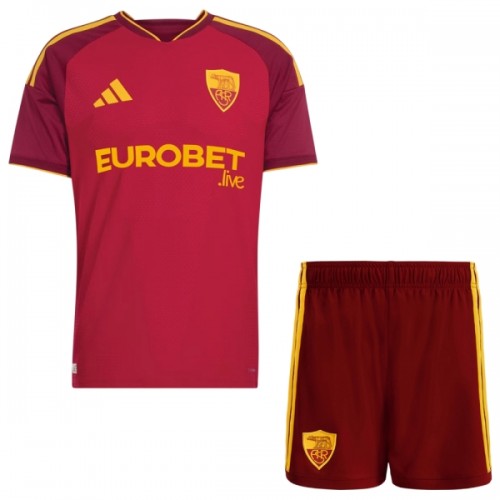 Ensemble Maillot AS Roma Domicile 2026-27 Enfant Ensemble Maillot AS Roma Domicile 2026-27 Enfant